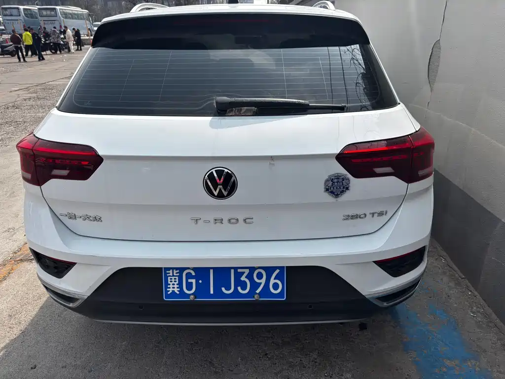 T-ROC 2022 model 280TSI DSG two-wheel drive elite PLUS купить на сайте DeffCars
