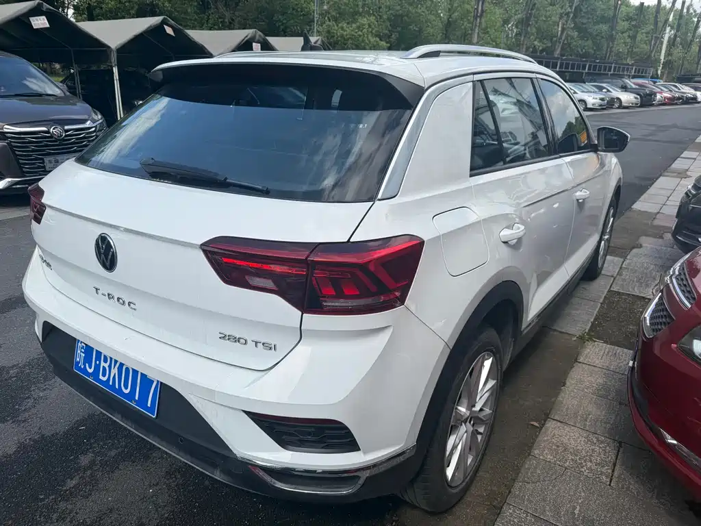 T-ROC 2022 model 280TSI DSG two-wheel drive elite PLUS купить на сайте DeffCars