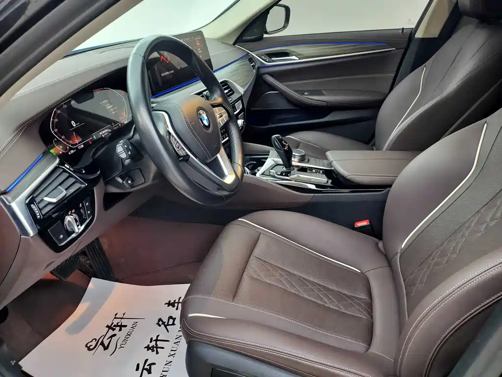 BMW 5 Series 2022 facelift 2 530Li leading model luxury package купить на сайте DeffCars