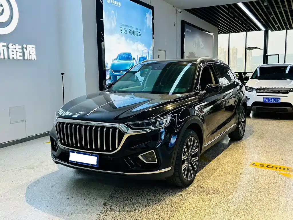 Hongqi HS5 2022 facelift 2.0T Zhilian Qixiang four-wheel drive version купить на сайте DeffCars