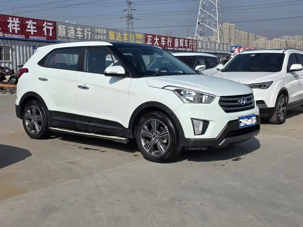 Beijing Hyundai ix25 2015 1.6L automatic two-wheel drive intelligent GLS купить на сайте DeffCars
