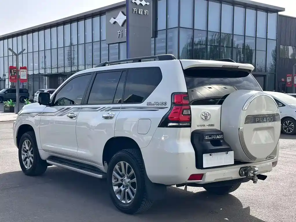 Prado 2018 3.5L automatic TX-L rear mounted spare tire купить на сайте DeffCars