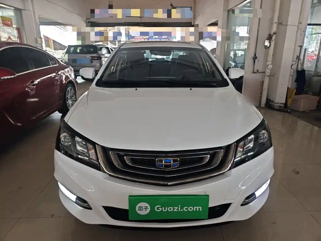 Emgrand 2017 sedan million model 1.5L manual upward version купить на сайте DeffCars