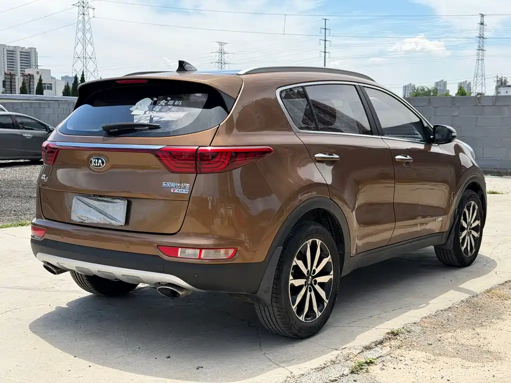 Kia KX5 2016 1.6T automatic two-wheel drive DLX купить на сайте DeffCars