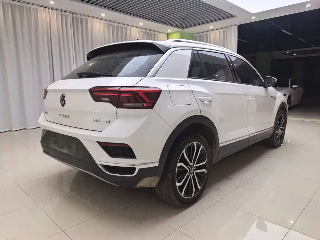 T-ROC 2022 model 280TSI DSG two-wheel drive comfort PLUS купить на сайте DeffCars