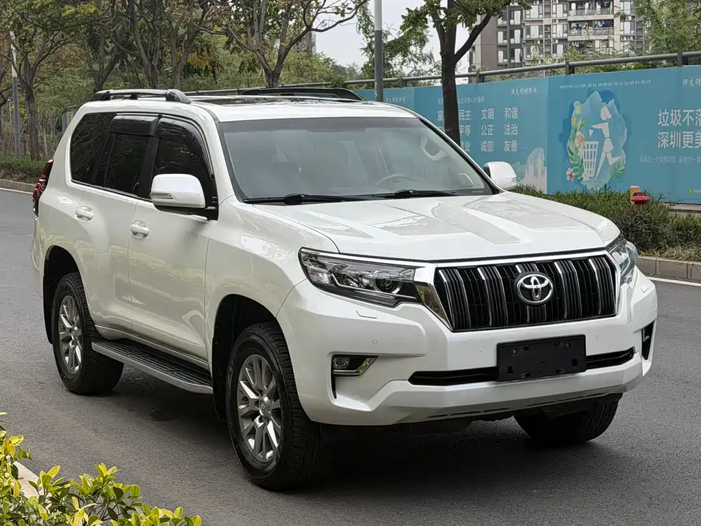 Prado 2018 3.5L automatic TX-L NAVI rear mounted spare tire купить на сайте DeffCars