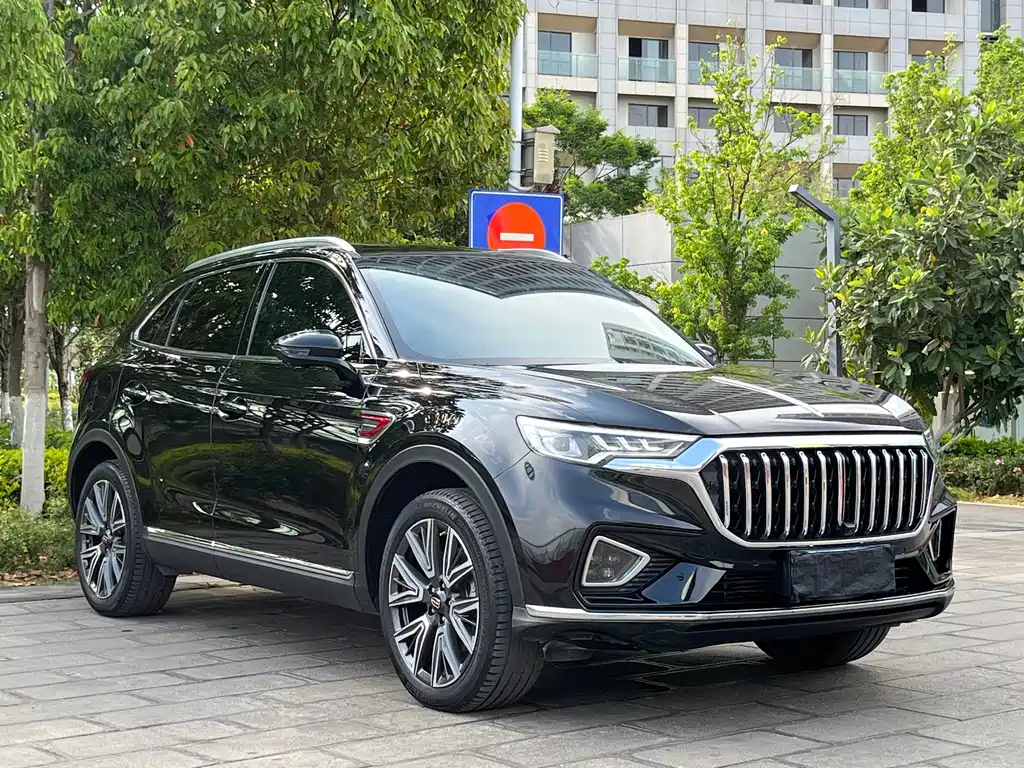 Hongqi HS5 2022 facelift 2.0T Zhilian Qixiang four-wheel drive version купить на сайте DeffCars
