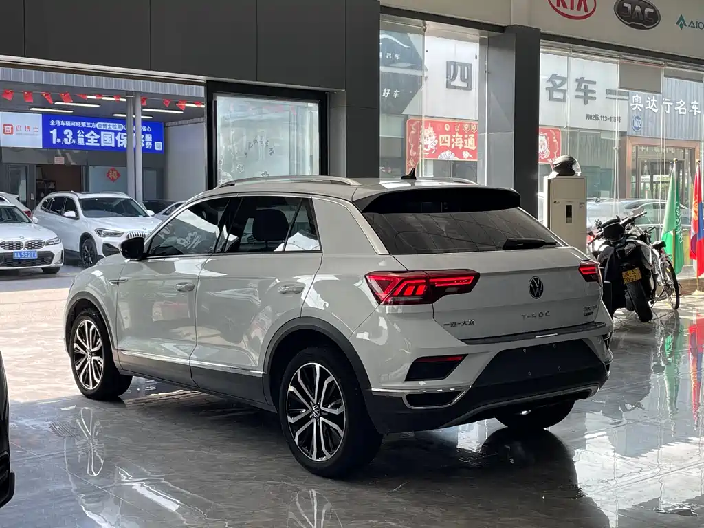 T-ROC 2021 facelift 280TSI DSG four-wheel drive luxury smart connected version купить на сайте DeffCars