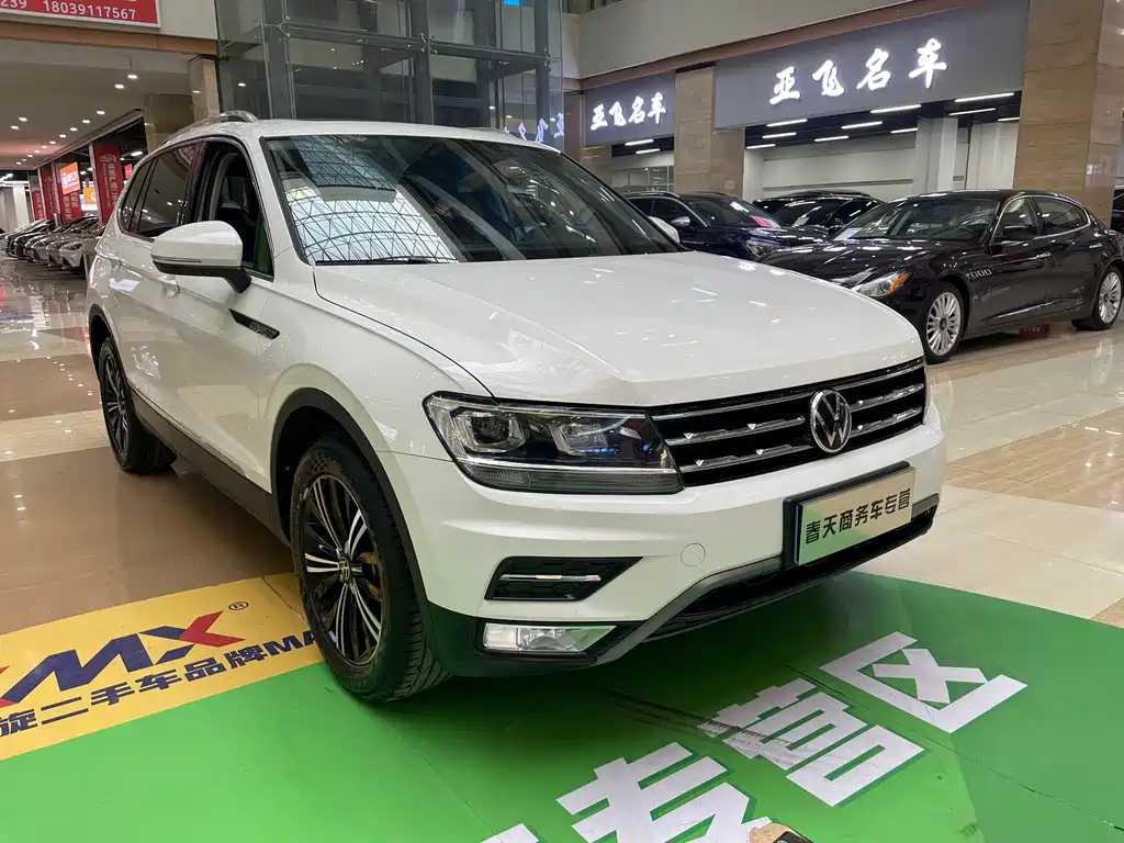 Tiguan L 2021 330TSI automatic two-wheel drive smart version купить на сайте DeffCars