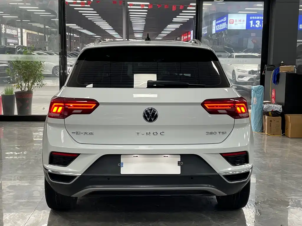 T-ROC 2022 model 280TSI DSG two-wheel drive comfort PLUS купить на сайте DeffCars