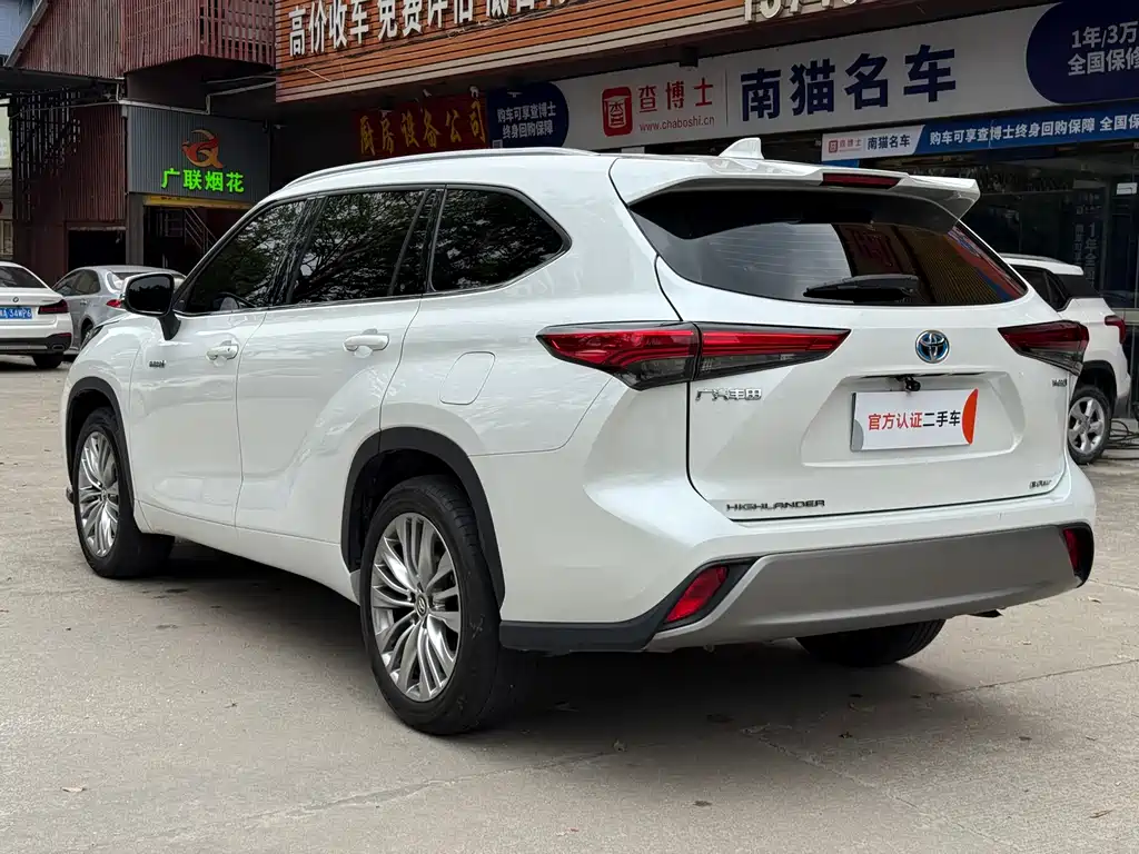 Highlander 2023 2.5L smart electric hybrid dual-engine four-wheel drive luxury version 7 seats купить на сайте DeffCars