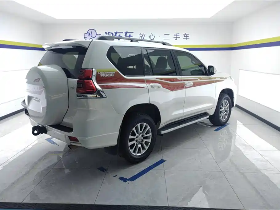 Prado 2019 3.5L automatic TX-L exclusive version with rear mounted spare tire купить на сайте DeffCars