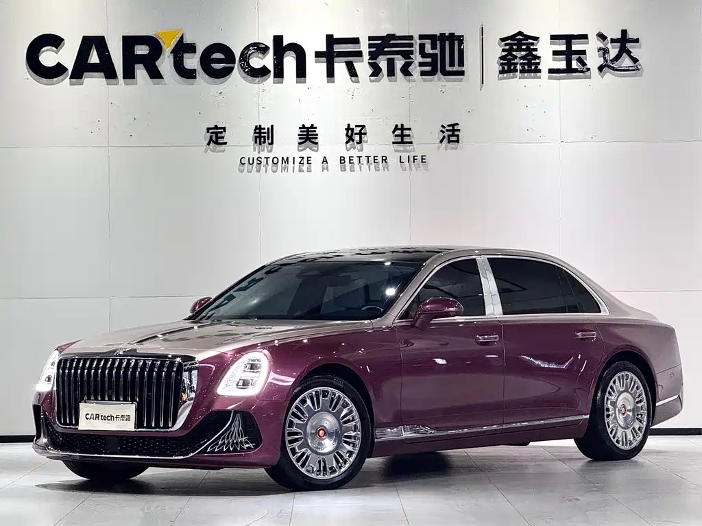 Hongqi Golden Sunflower Guoya 2024 4.0T V8 version купить на сайте DeffCars