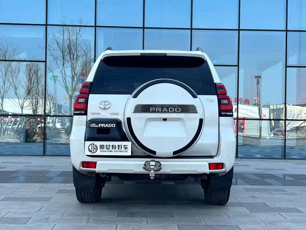 Prado 2018 3.5L automatic TX-L rear mounted spare tire купить на сайте DeffCars