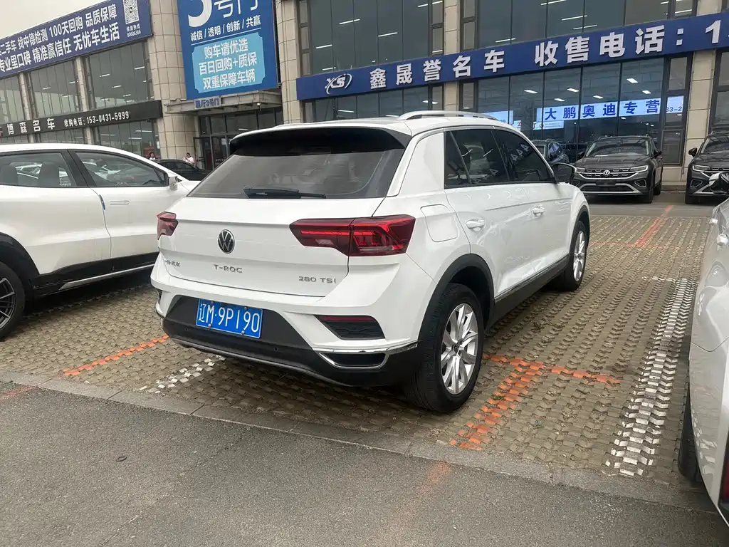 T-ROC 2022 model 280TSI DSG two-wheel drive elite PLUS купить на сайте DeffCars