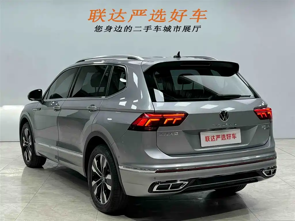 Tiguan L 2022 380TSI automatic four-wheel drive R-Line flagship version 7 seats купить на сайте DeffCars