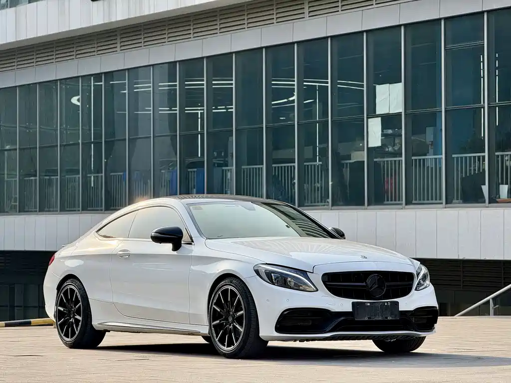 Mercedes-Benz C-class imported 2017 facelift C 200 coupe version купить на сайте DeffCars