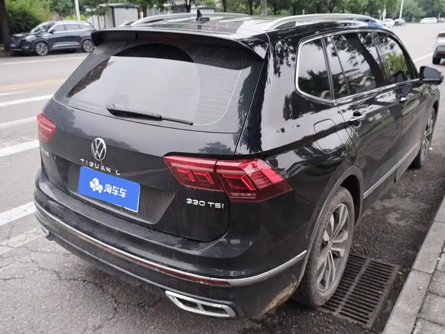 Tiguan L 2022 330TSI automatic two-wheel drive R-Line version купить на сайте DeffCars