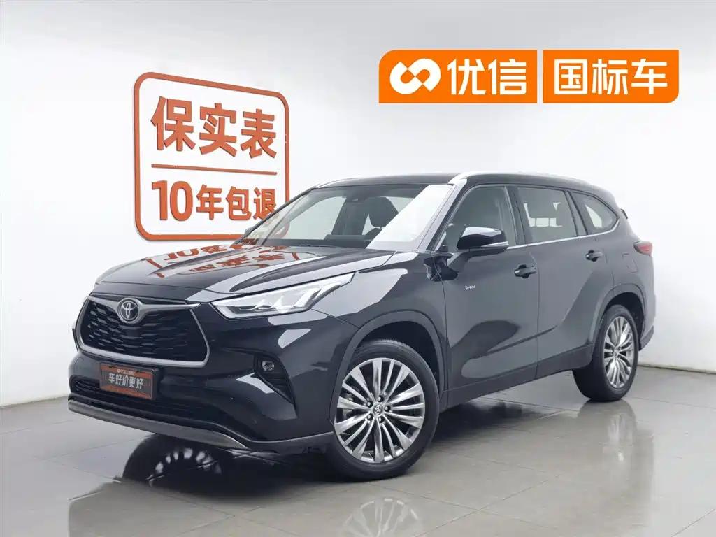 Highlander 2024 2.5L smart electric hybrid dual-engine four-wheel drive luxury version 7 seats купить на сайте DeffCars