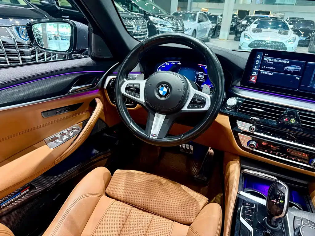 BMW 5 Series imported 2022 facelift 530i M sports package купить на сайте DeffCars