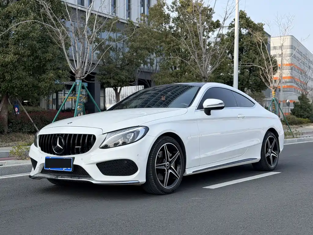 Mercedes-Benz C-class imported 2017 facelift C 200 coupe version купить на сайте DeffCars