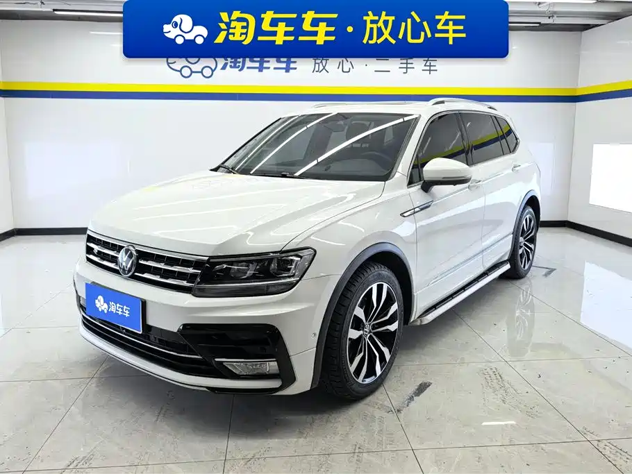 Tiguan L 2021 330TSI automatic two-wheel drive R-Line version купить на сайте DeffCars