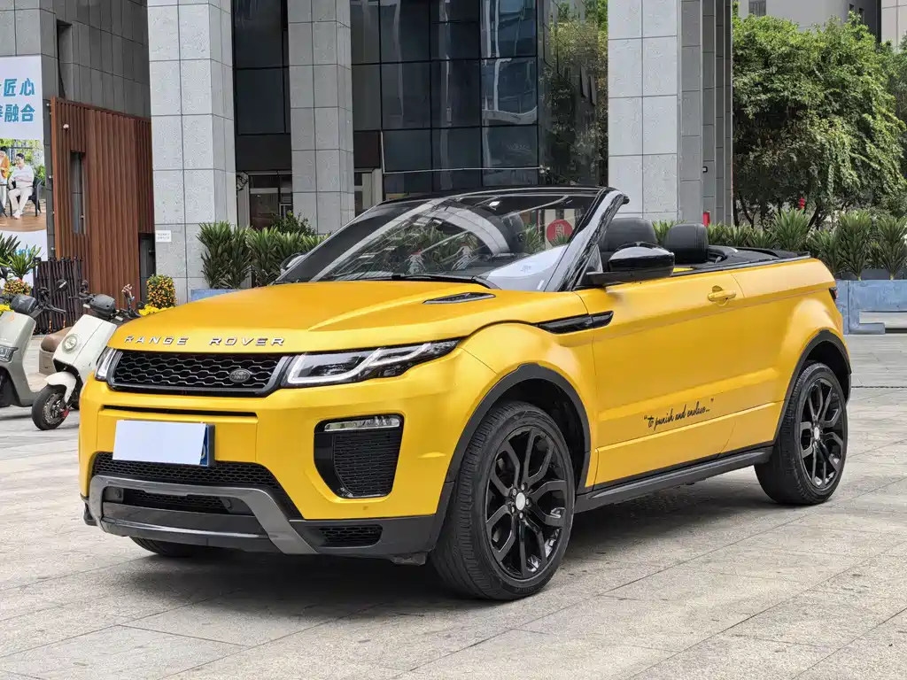 Range Rover Evoque imported 2017 2.0T convertible version купить на сайте DeffCars