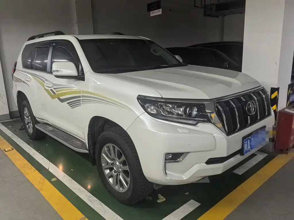 Prado 2018 3.5L automatic TX-L rear mounted spare tire купить на сайте DeffCars