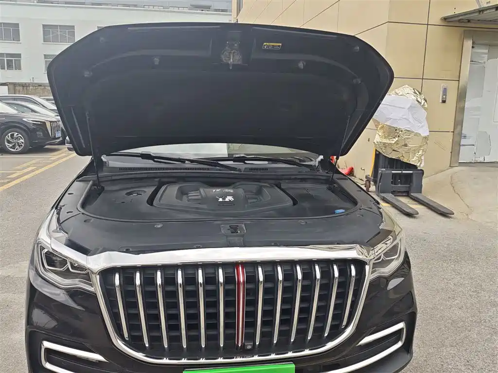 Hongqi HS7 2019 3.0T automatic four-wheel drive Zhilian Qiling version купить на сайте DeffCars