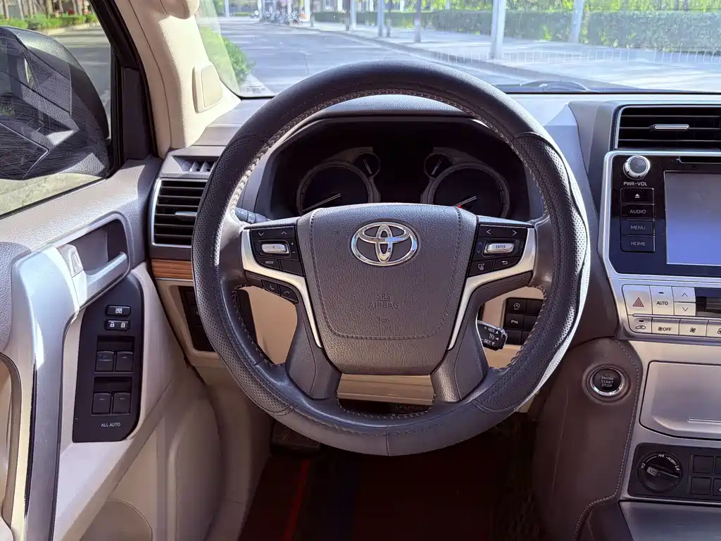 Prado 2018 3.5L automatic TX-L rear mounted spare tire купить на сайте DeffCars