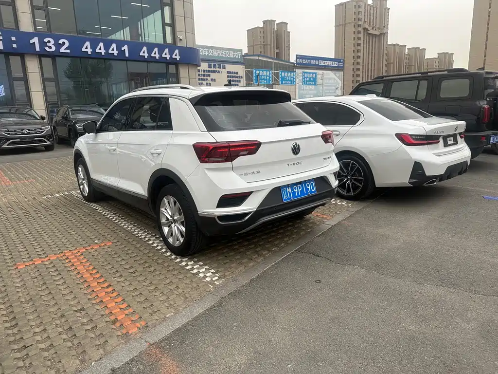 T-ROC 2022 model 280TSI DSG two-wheel drive elite PLUS купить на сайте DeffCars