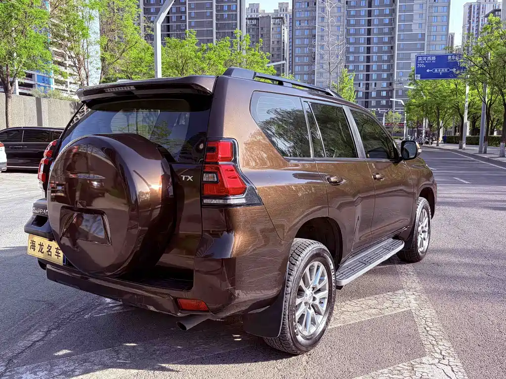 Prado 2018 3.5L automatic TX-L rear mounted spare tire купить на сайте DeffCars