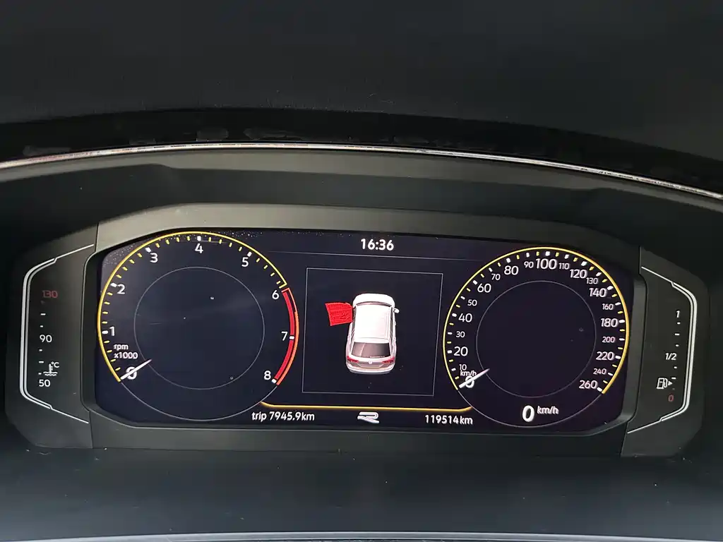 Tiguan L 2021 330TSI automatic two-wheel drive R-Line version купить на сайте DeffCars