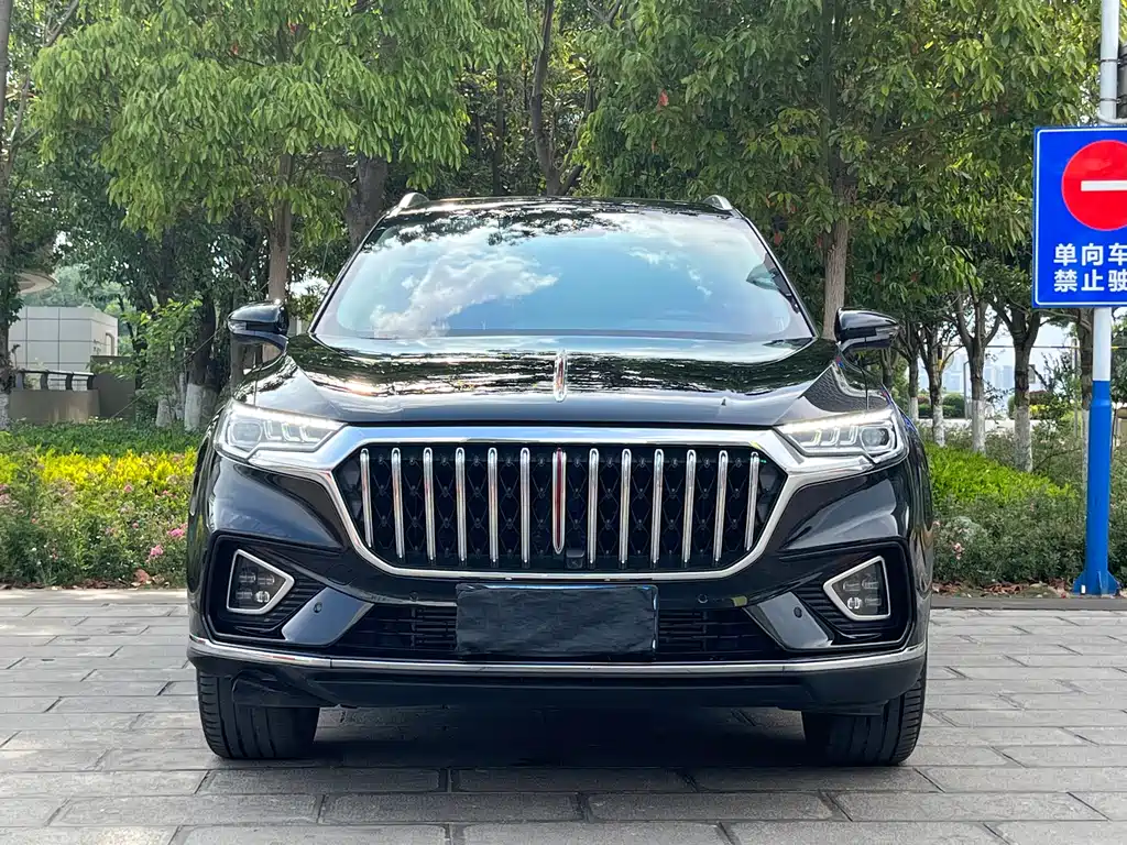 Hongqi HS5 2022 facelift 2.0T Zhilian Qixiang four-wheel drive version купить на сайте DeffCars