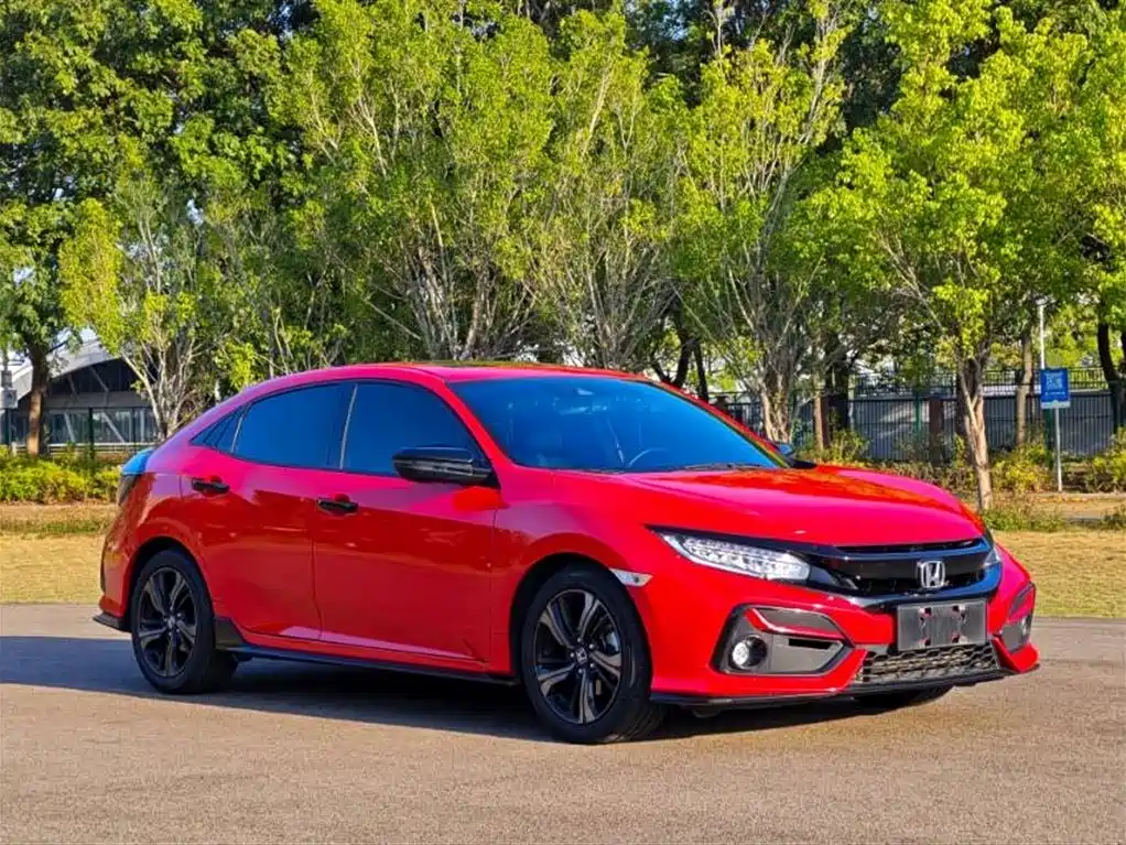Civic 2021 HATCHBACK 220TURBO manual driving fun control купить на сайте DeffCars