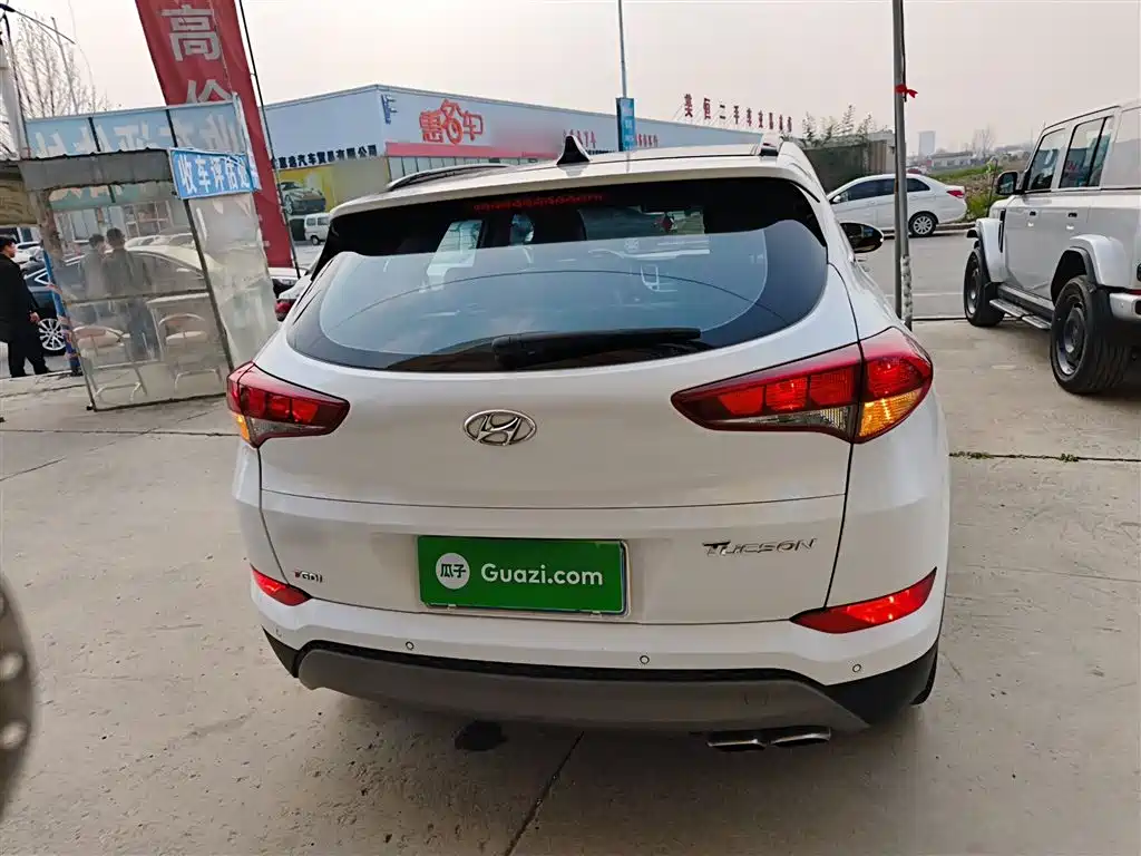 Tucson 2018 1.6T dual-clutch two-wheel drive 15th anniversary special edition купить на сайте DeffCars