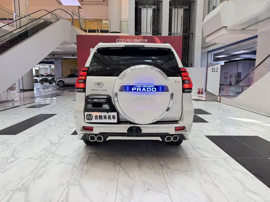 Prado 2019 3.5L automatic TX-L exclusive version with rear mounted spare tire купить на сайте DeffCars