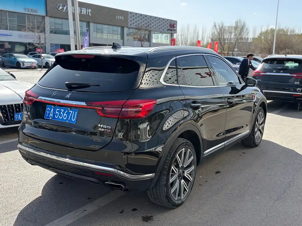Hongqi HS5 2022 2.0T Zhilian Qiling four-wheel drive version купить на сайте DeffCars