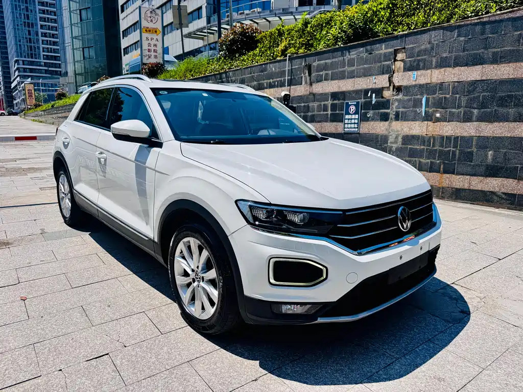 T-ROC 2021 facelift 280TSI DSG two-wheel drive comfortable intelligent connected version купить на сайте DeffCars