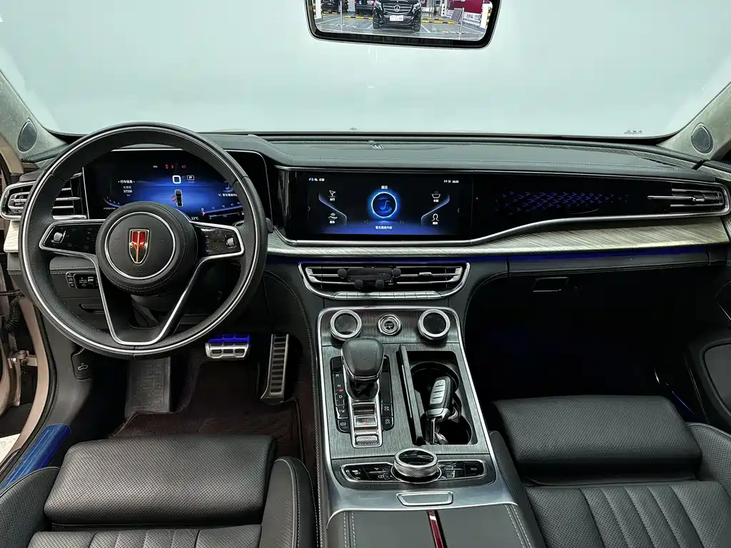 Hongqi H9 2022 3.0T Zhilian Qiling four-seater version купить на сайте DeffCars