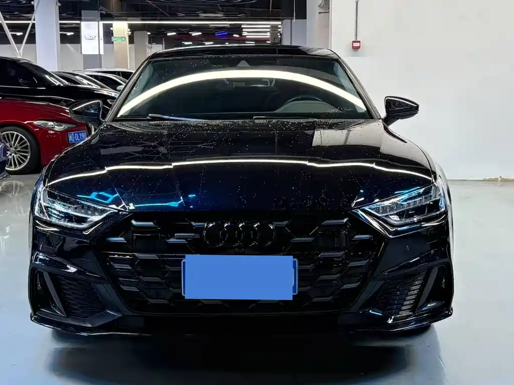 Audi A7L 2022 45 TFSI quattro S-line long-distance obsidian suit купить на сайте DeffCars