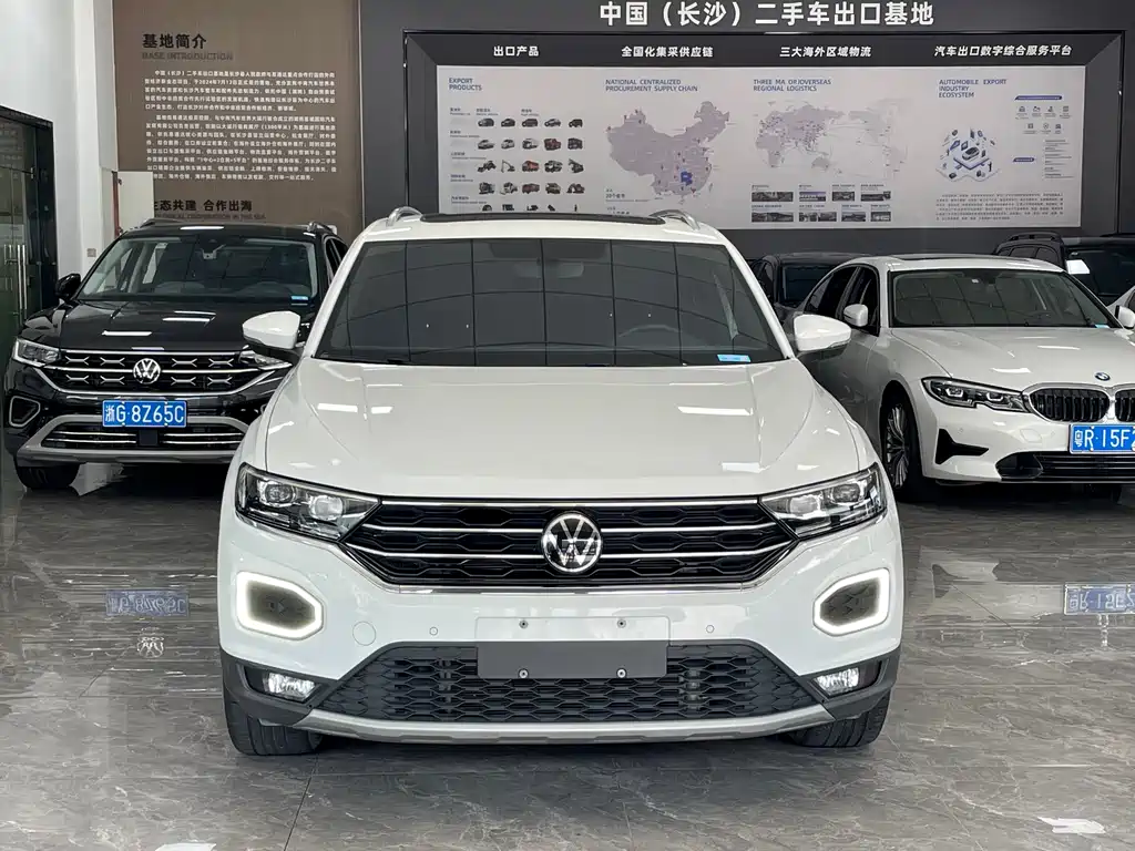 T-ROC 2021 facelift 280TSI DSG four-wheel drive luxury smart connected version купить на сайте DeffCars