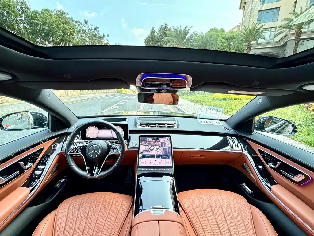 Mercedes-Benz S-Class New Energy 2023 facelift S 450 e L plug-in hybrid sedan купить на сайте DeffCars