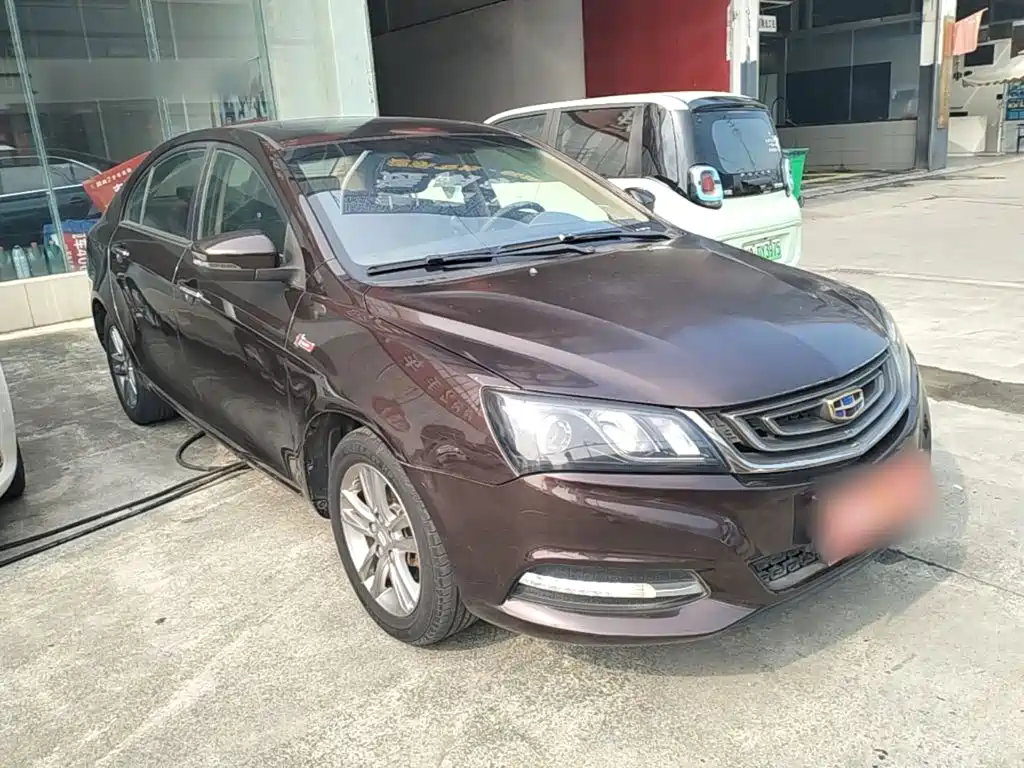 Emgrand 2017 sedan million model 1.5L manual upward version купить на сайте DeffCars