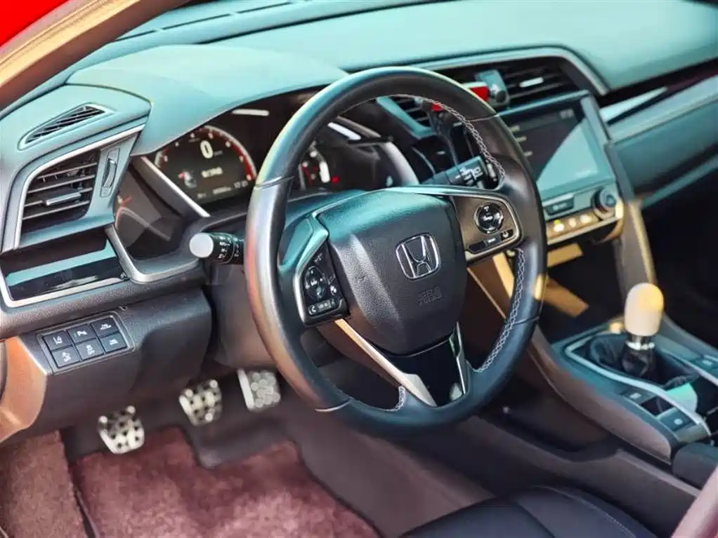 Civic 2021 HATCHBACK 220TURBO manual driving fun control купить на сайте DeffCars