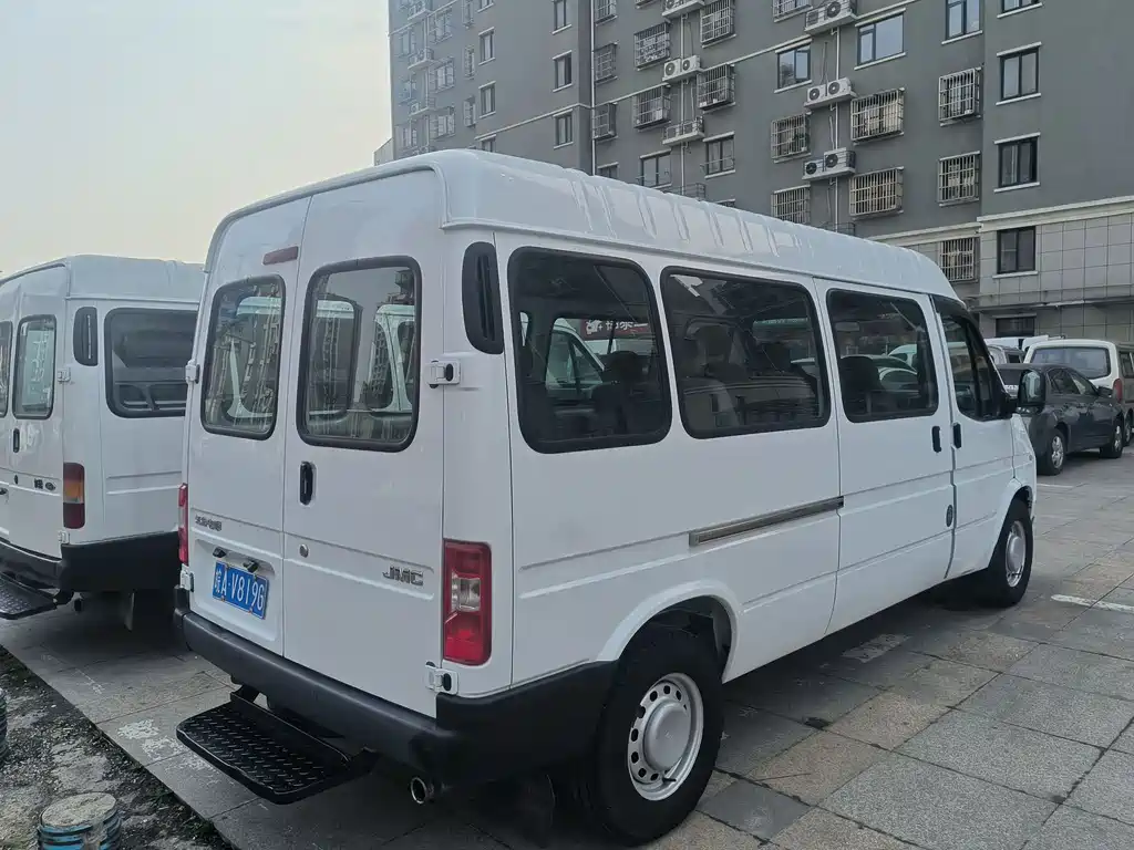 Teshun 2019 2.8T commercial long-axle mid-top 6-seater rear single tire National VI JX493 купить на сайте DeffCars