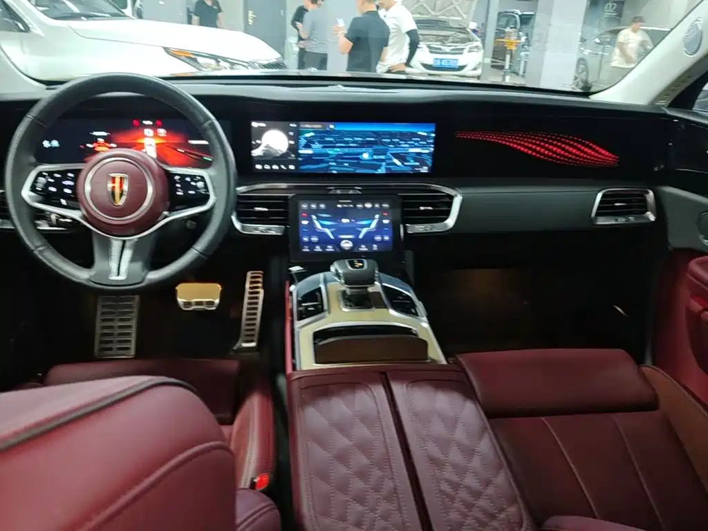 Hongqi E-HS9 2022 model 690km flagship version six seats купить на сайте DeffCars