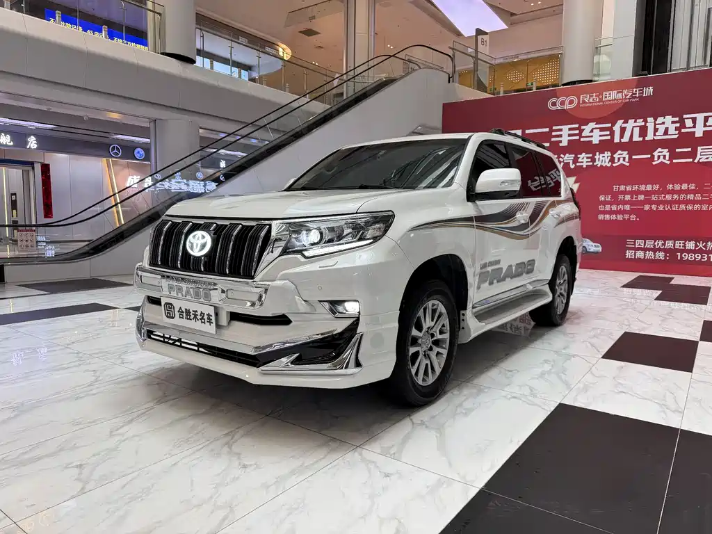 Prado 2019 3.5L automatic TX-L exclusive version with rear mounted spare tire купить на сайте DeffCars