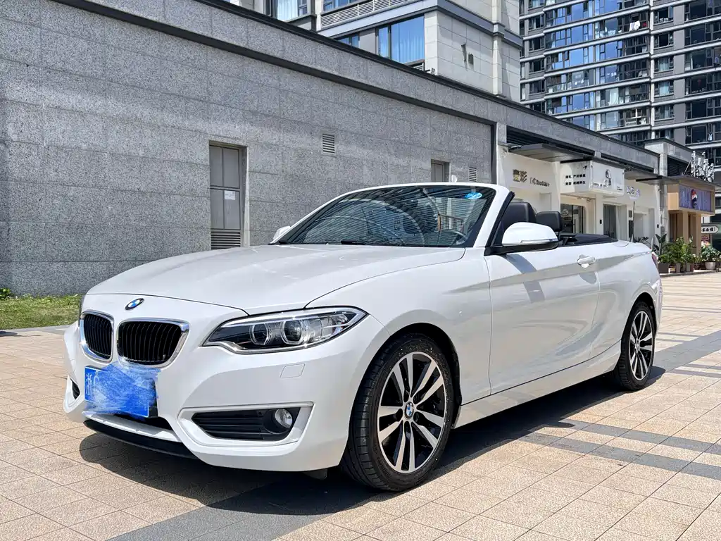 BMW 2 Series imported 2015 220i convertible coupe leading model купить на сайте DeffCars