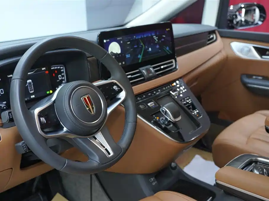 Hongqi HQ9 PHEV 2024 2.0T four-wheel drive business version купить на сайте DeffCars